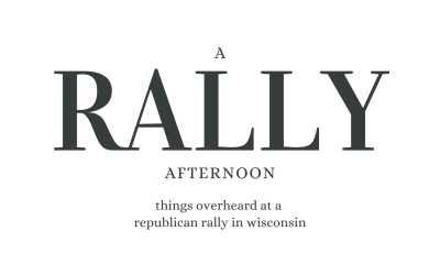 A rally afternoon